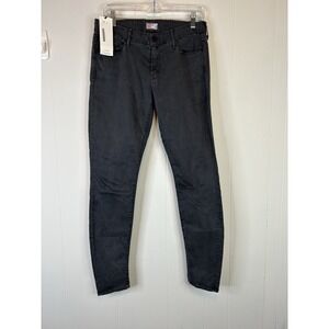 Mother The High Waisted Looker Skinny Jeans Black Skinny Women's Size 31 208